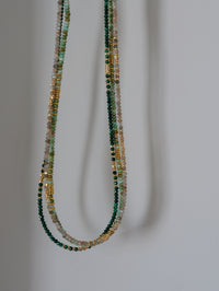 NEW ! Nairobi Long Malachite - Courgette