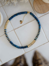 Nairobi Big Dolomite & Opale / Bleu marine