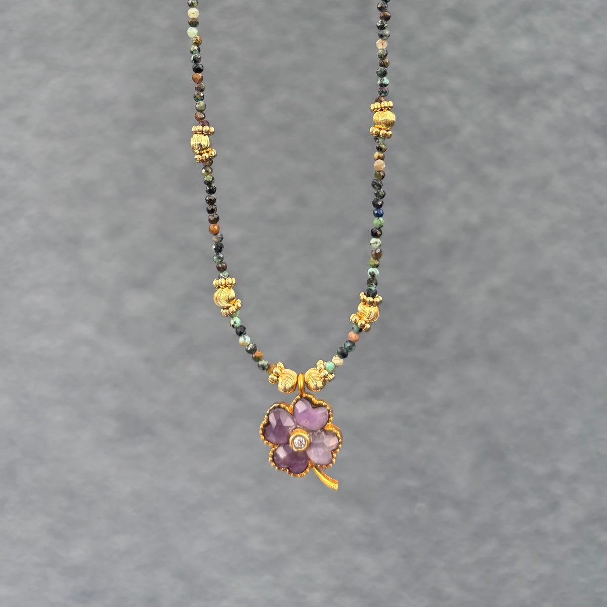 Lucky Jaspe Africain Turquoise & Améthyste 2