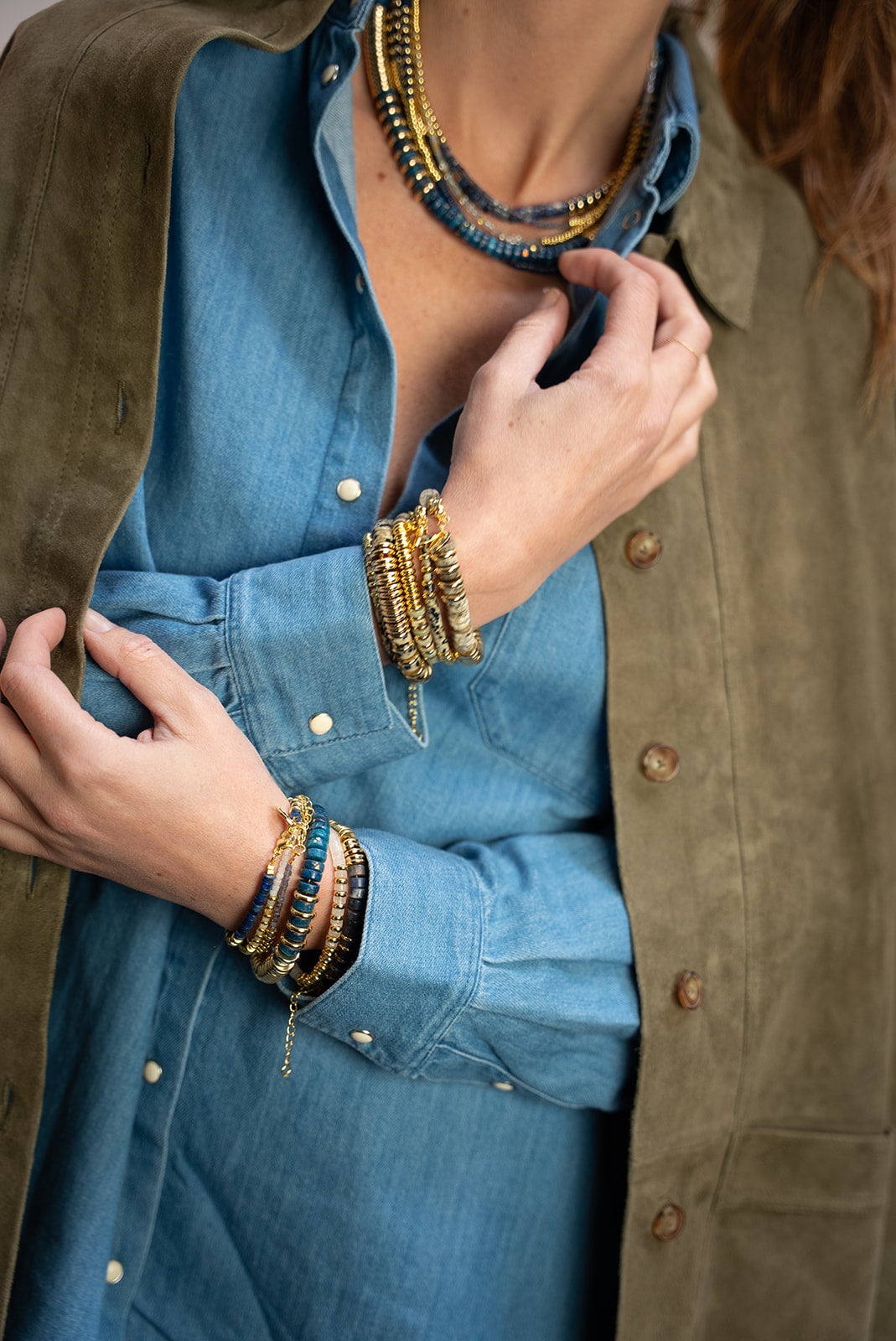 Nairobi Médium Sodalite / Bleu Marine