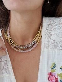 NEW ! Nairobi Medium Quartz Rose - Blush