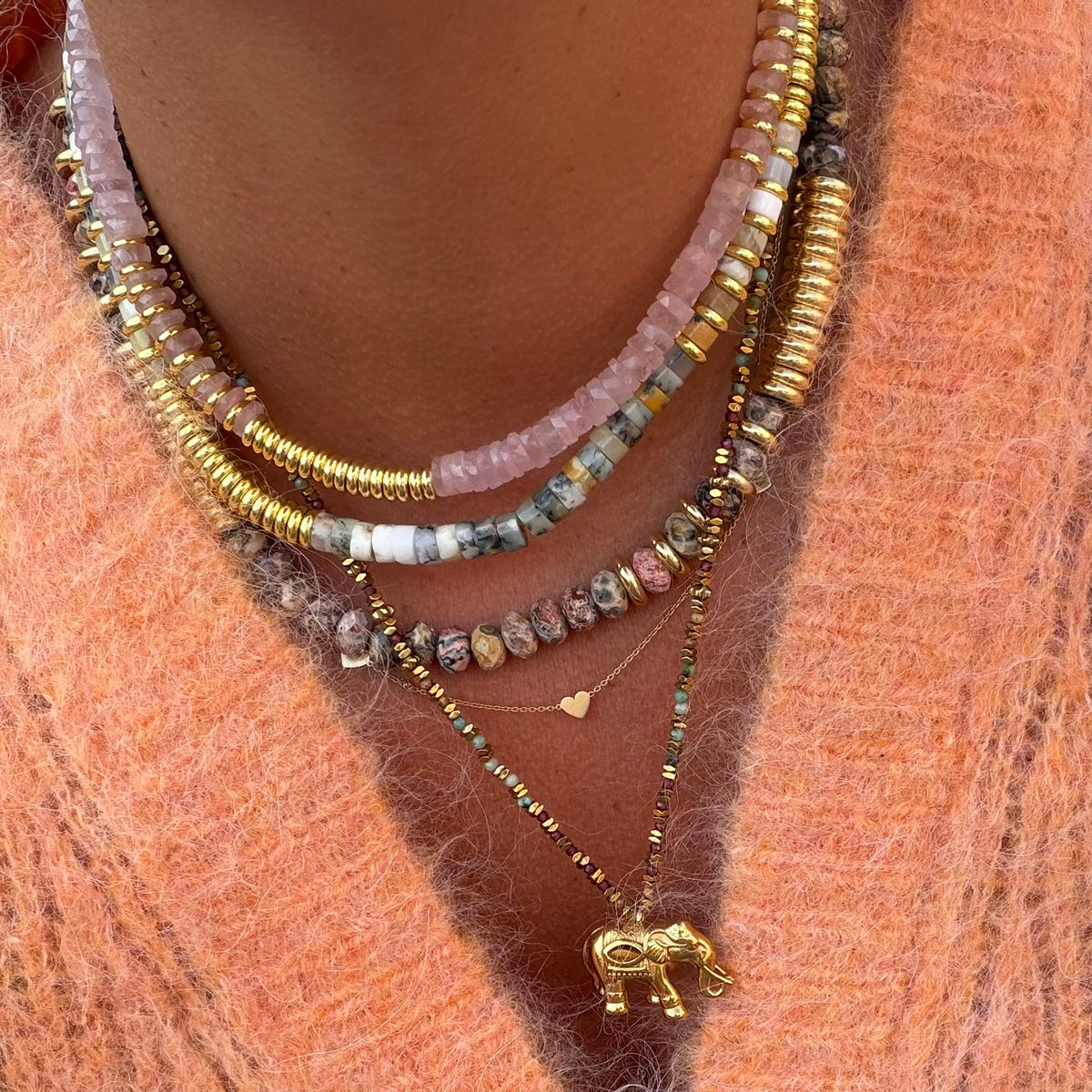 NEW ! Nairobi Medium Jaspe Léopard - Argile