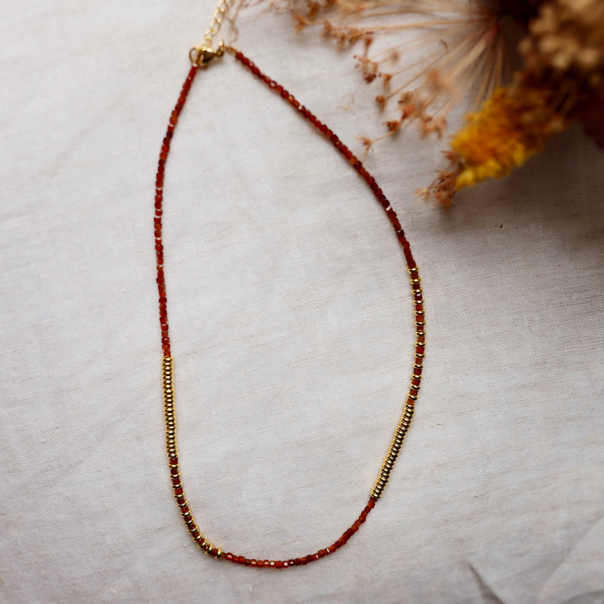 Nairobi Fin Grenat Ocre