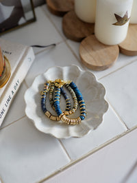 Nairobi Big Dolomite & Opale / Bleu marine