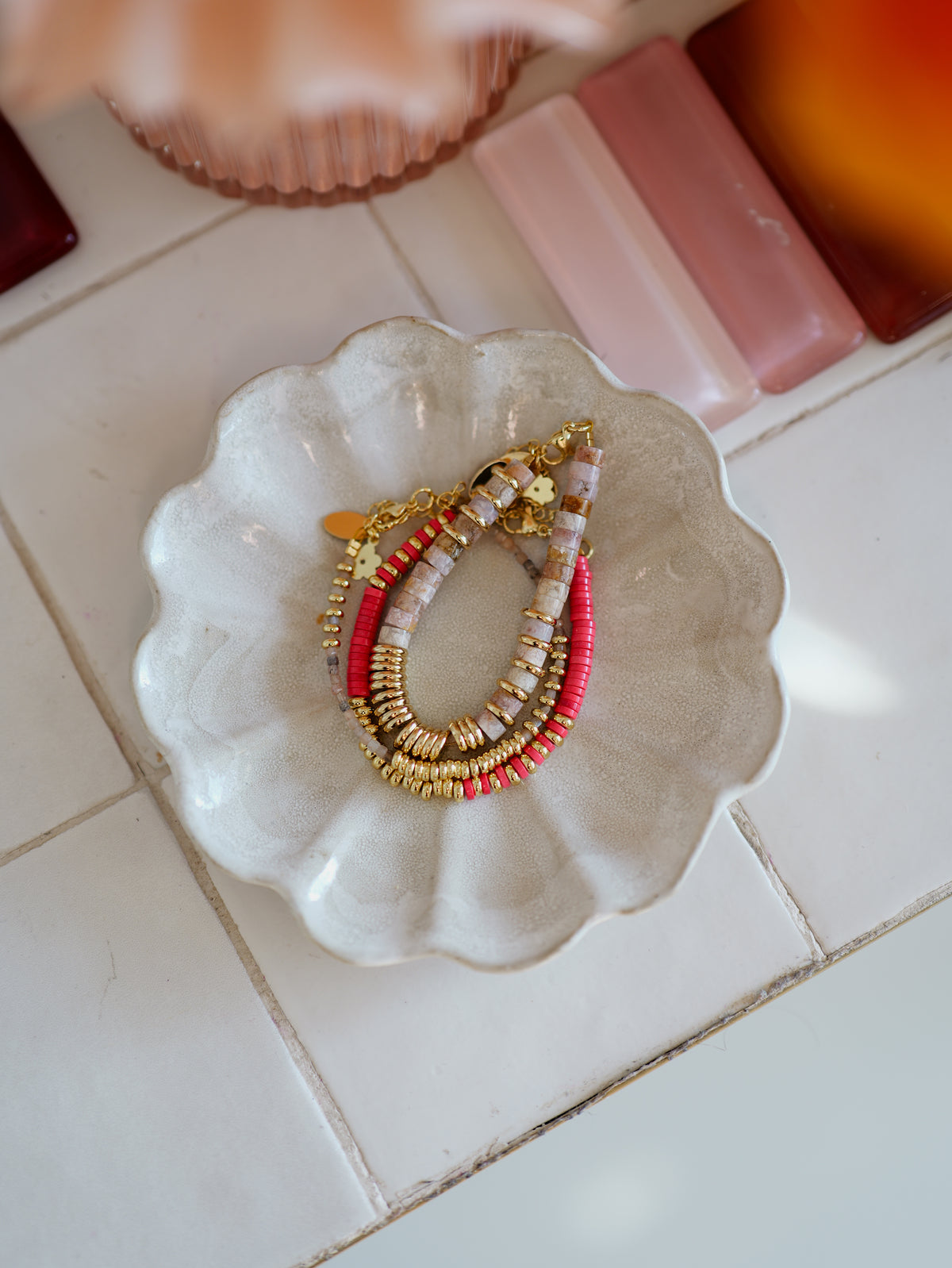 Nairobi Agate Rose Fluo