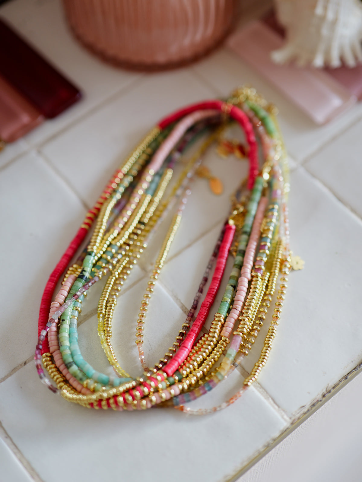 Nairobi Agate Rose Fluo