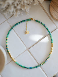 Nairobi Dolomite & Opale Vert Turquoise