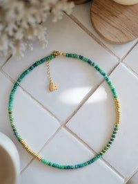 Nairobi Dolomite & Opale Vert Turquoise