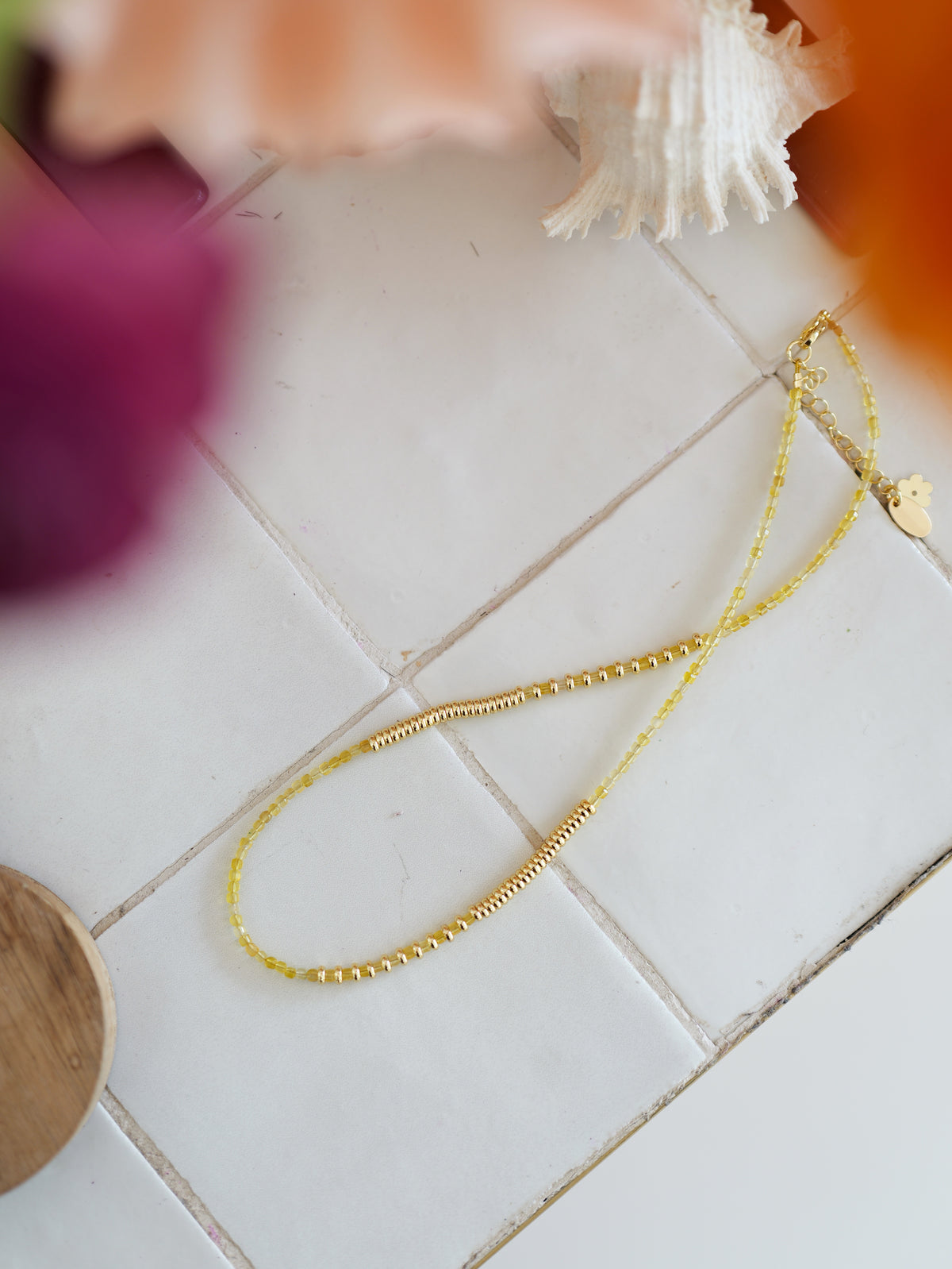 Nairobi Fin Agate Jaune
