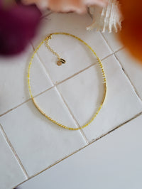 Nairobi Fin Agate Jaune