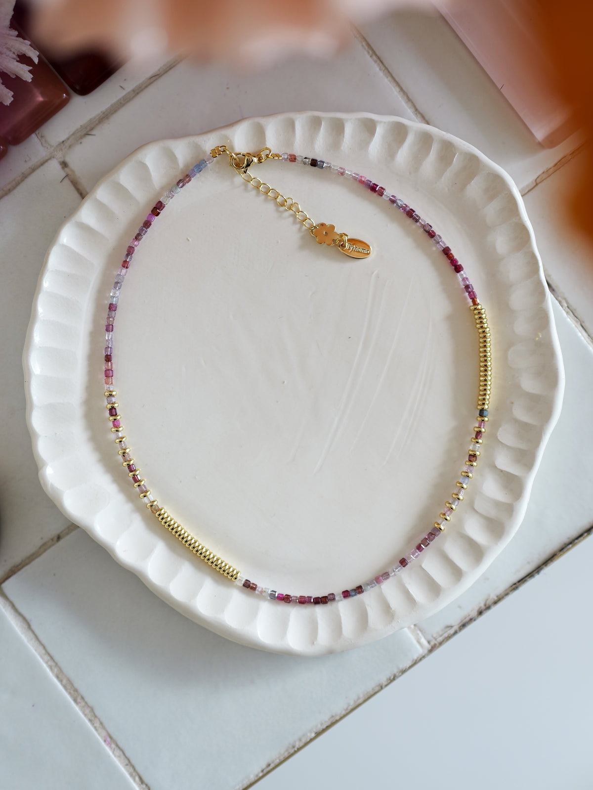 Nairobi Fin Spinelle Rose framboise