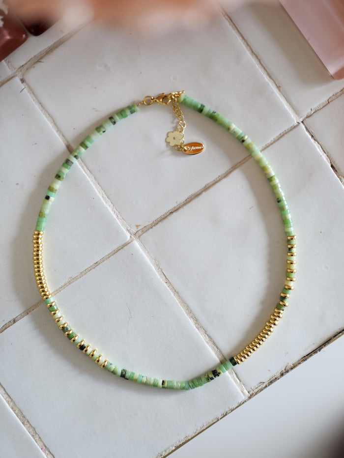 Nairobi Serpentine Vert Amande