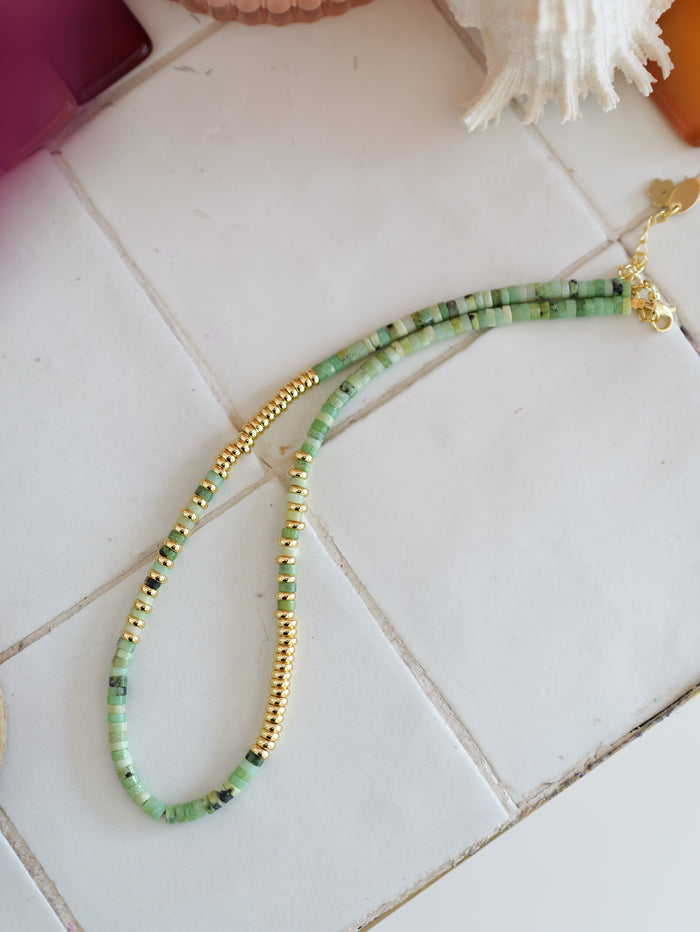 Nairobi Serpentine Vert Amande